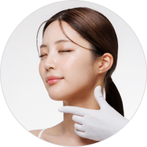 매끄러운 페이스라인을 원하는 여자