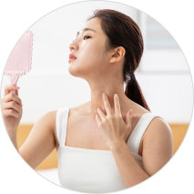 노화가 고민인 이미지